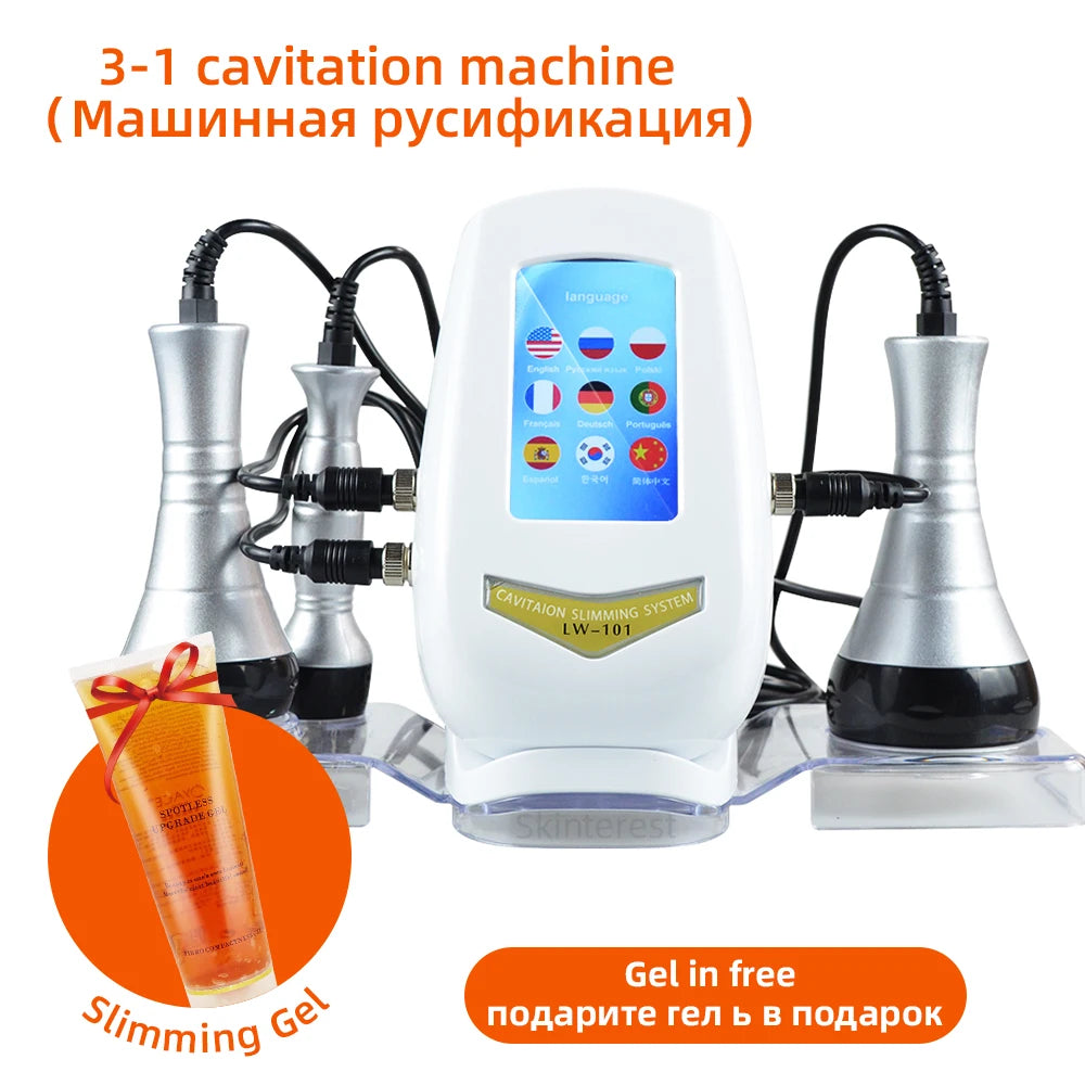 UltraSlim 3-in-1 Cavitation Beauty Massager
